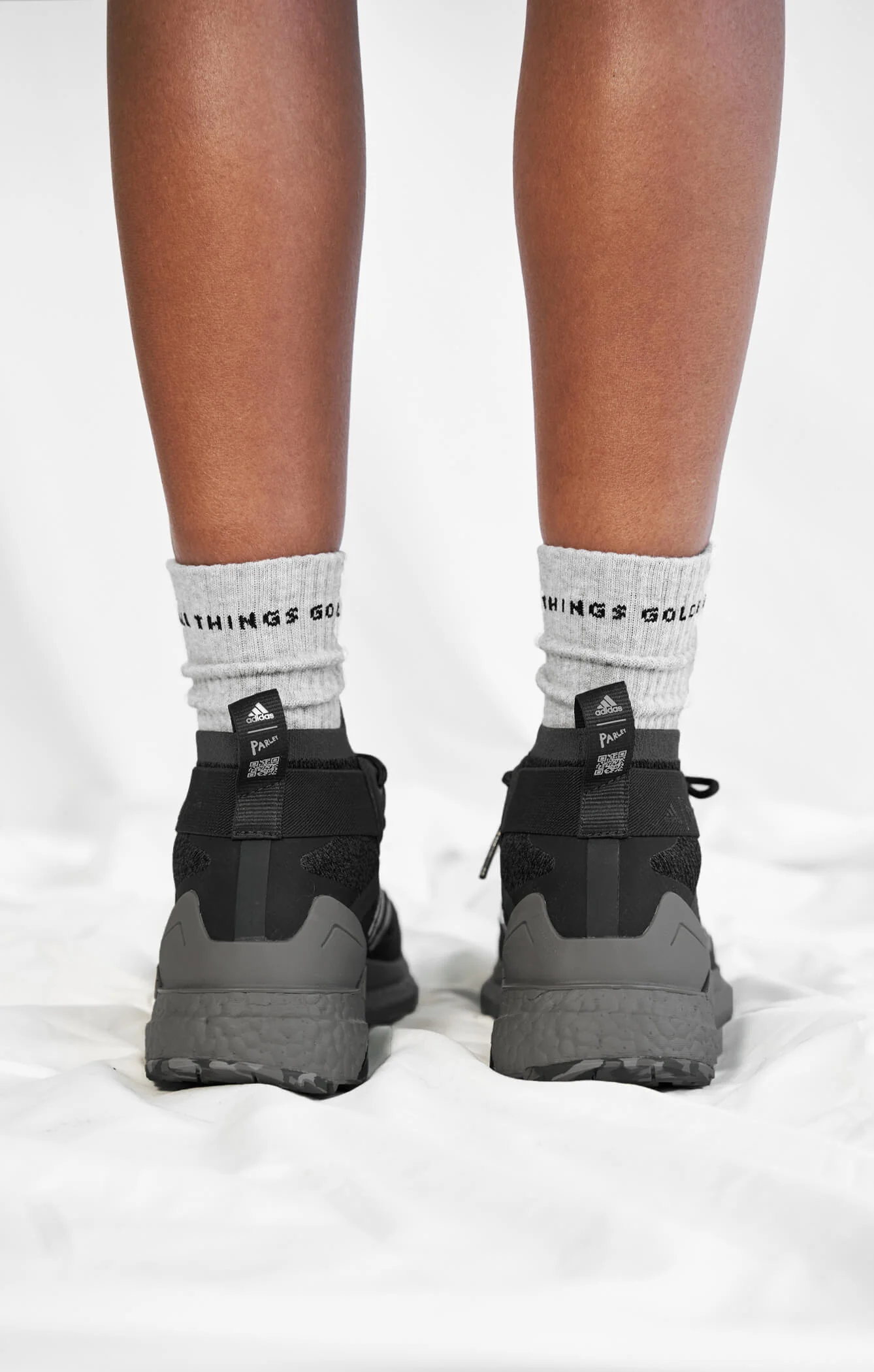 THE A.T.G CREW SOCK - GREY - Image 3