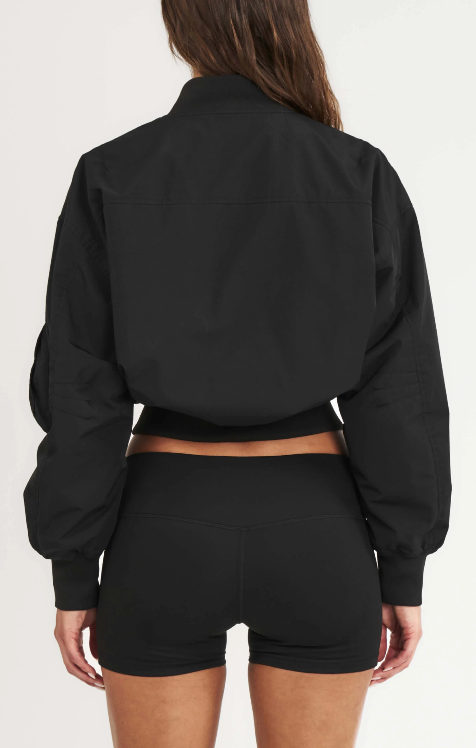THE CLASSIC BOMBER JACKET - BLACK - Image 5