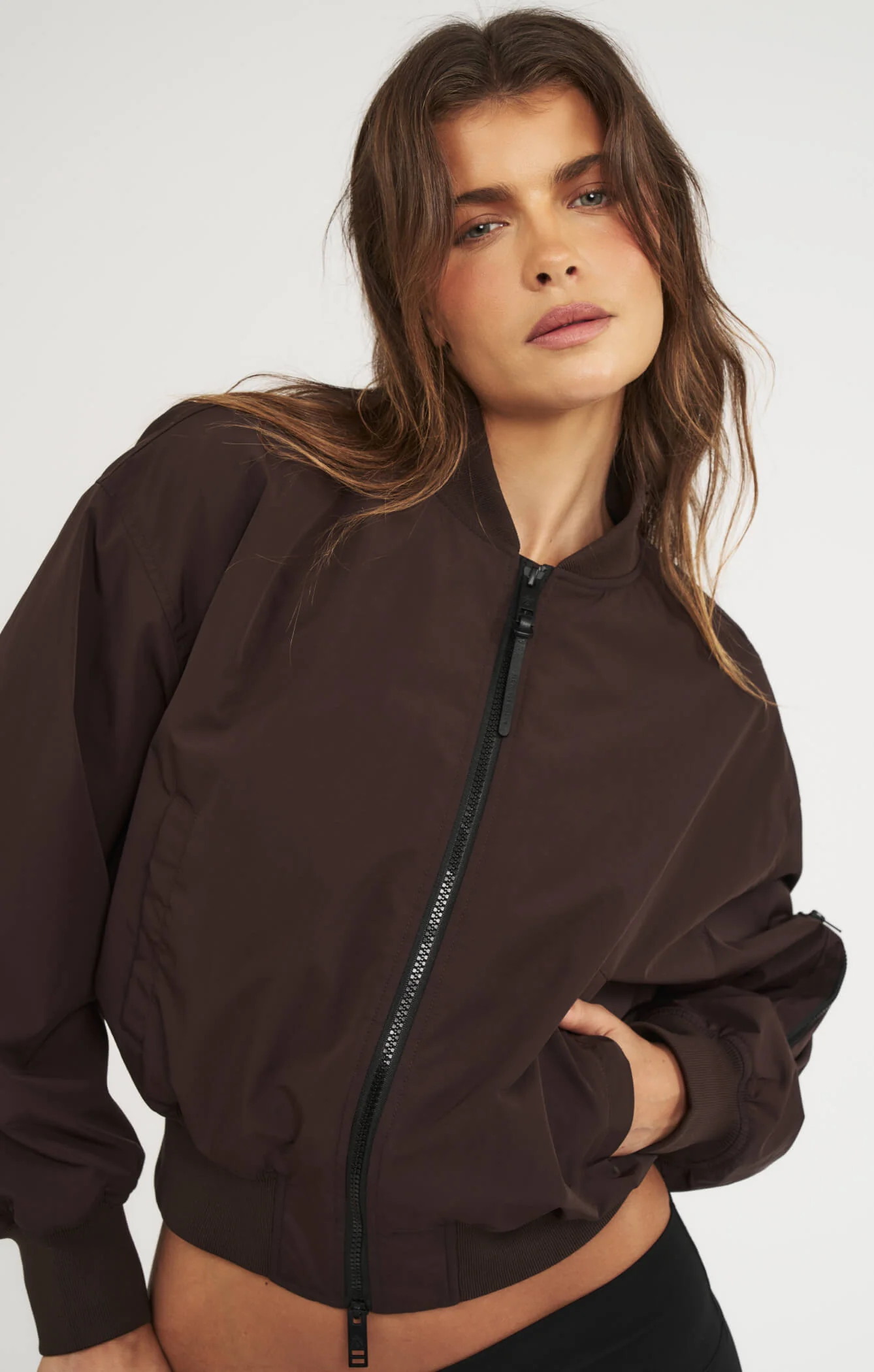 THE CLASSIC BOMBER JACKET - ESPRESSO