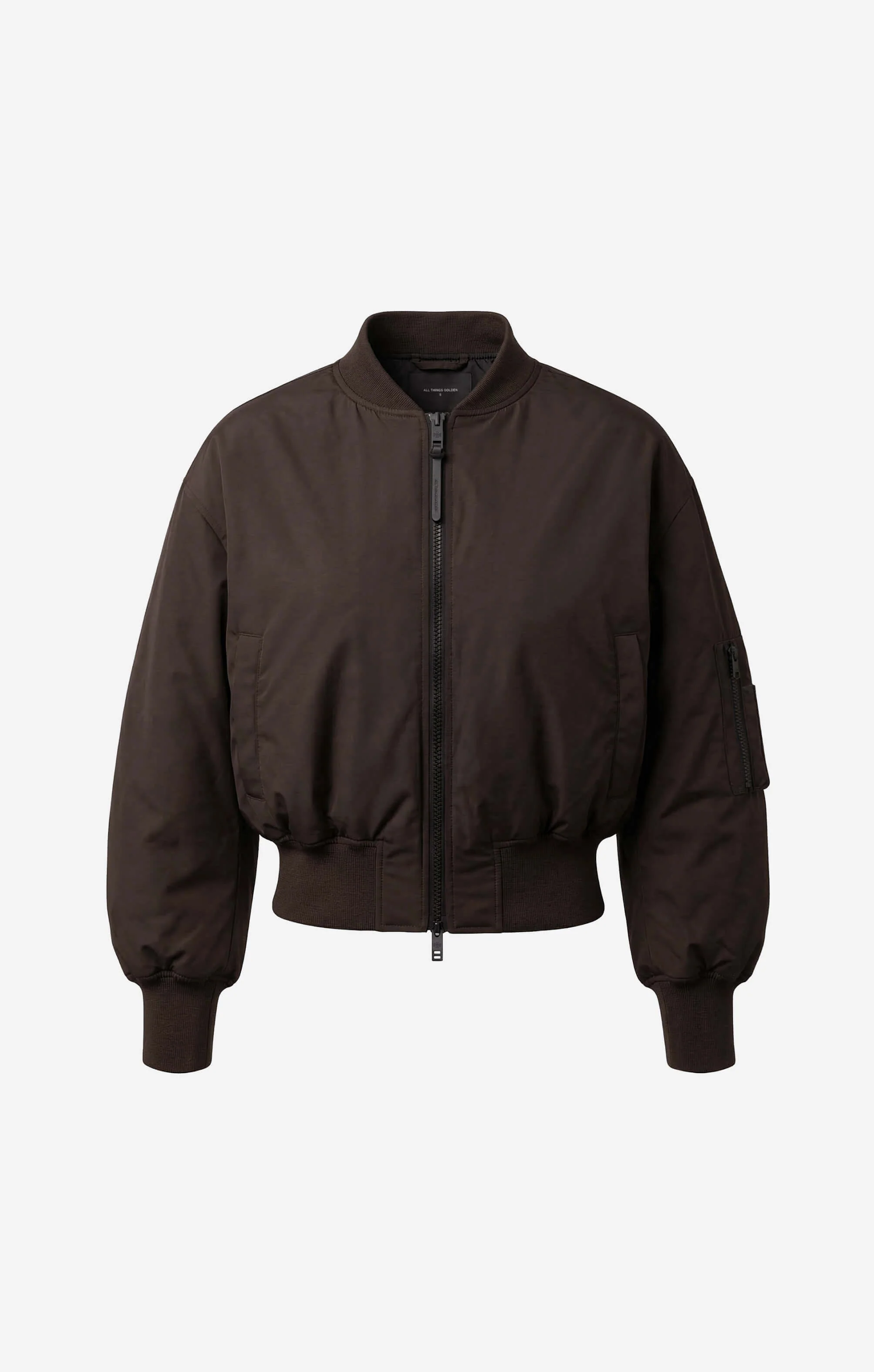 THE CLASSIC BOMBER JACKET - ESPRESSO - Image 8