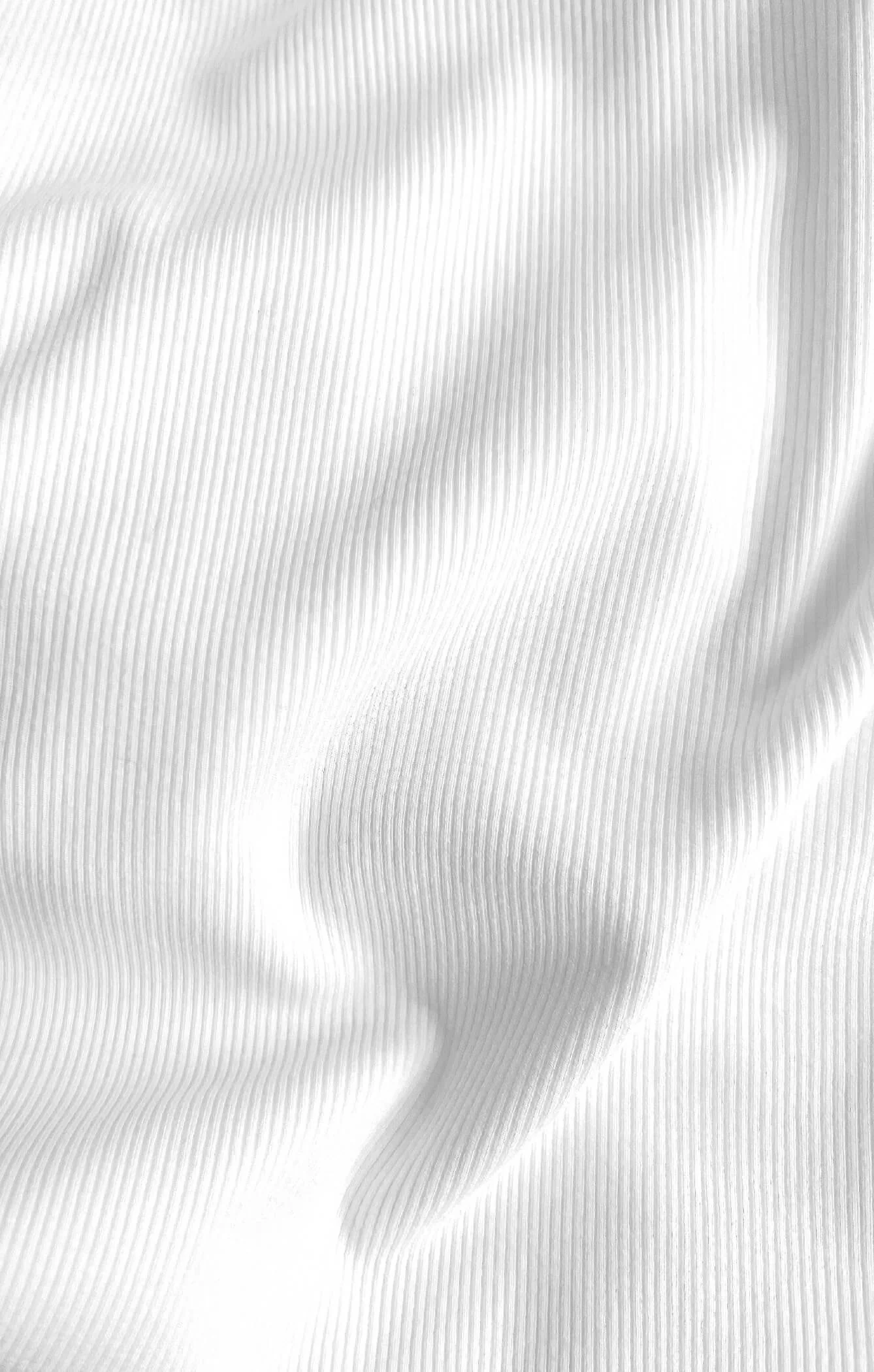 THE LUXE RIB TANK - WHITE - Image 7