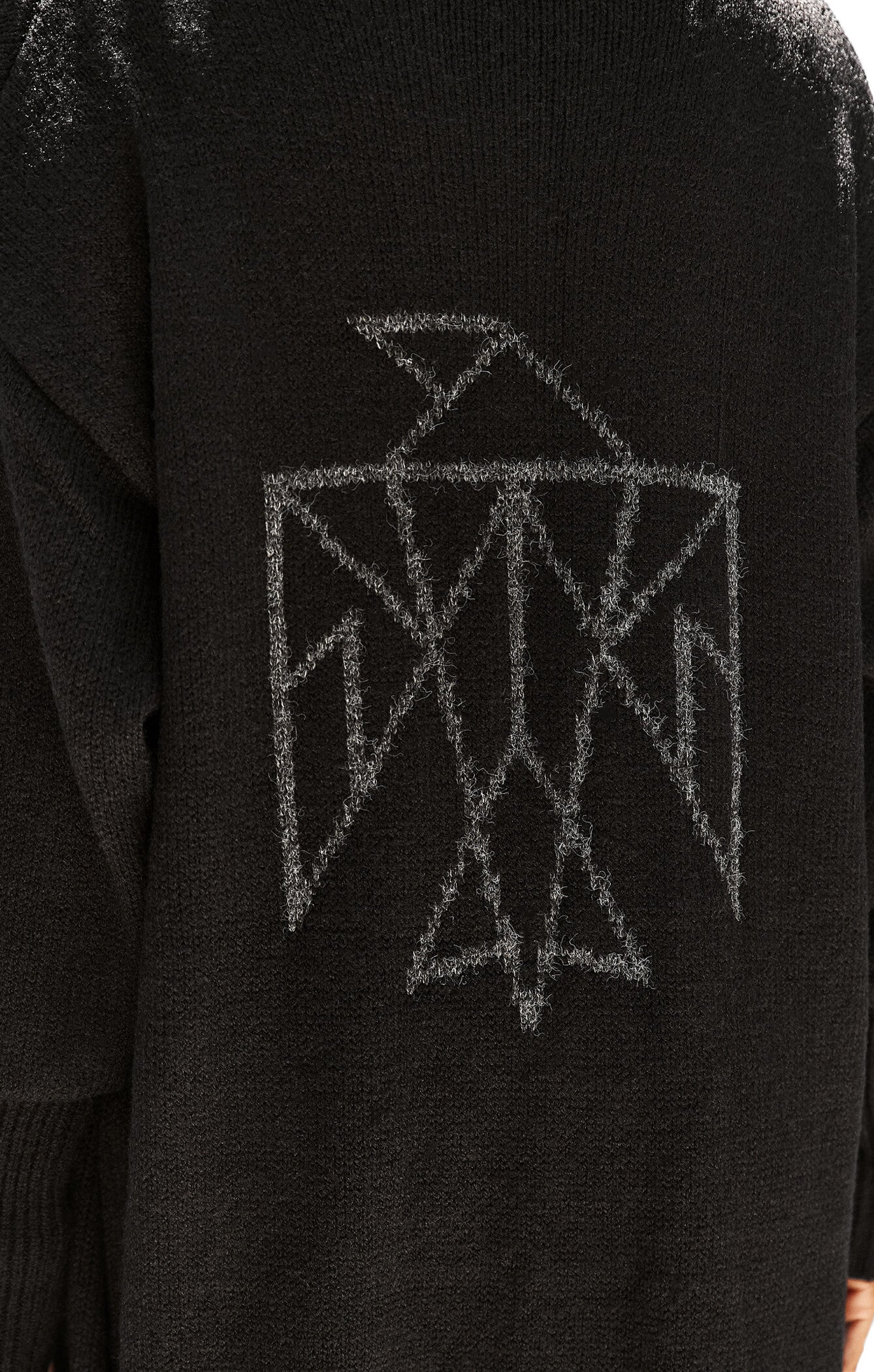 THE SIGNATURE CARDIGAN - BLACK - Image 3