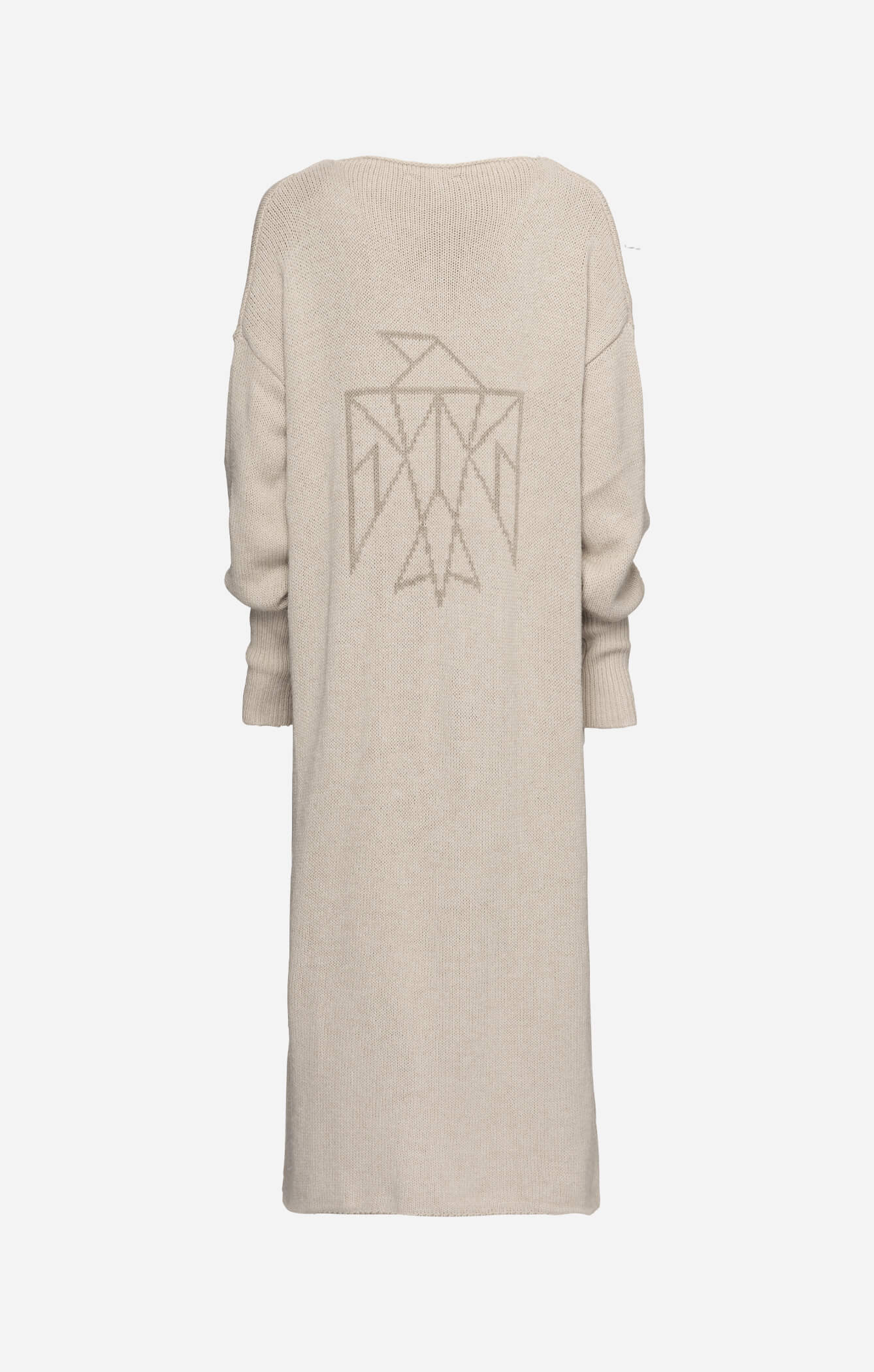 THE SIGNATURE CARDIGAN - BEIGE - Image 6