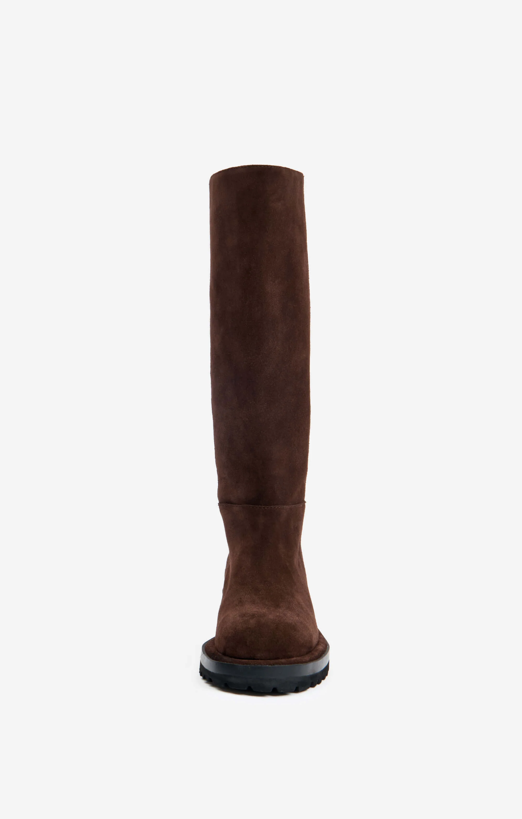 THE SILVIE BOOT - CHOC SUEDE - Image 2