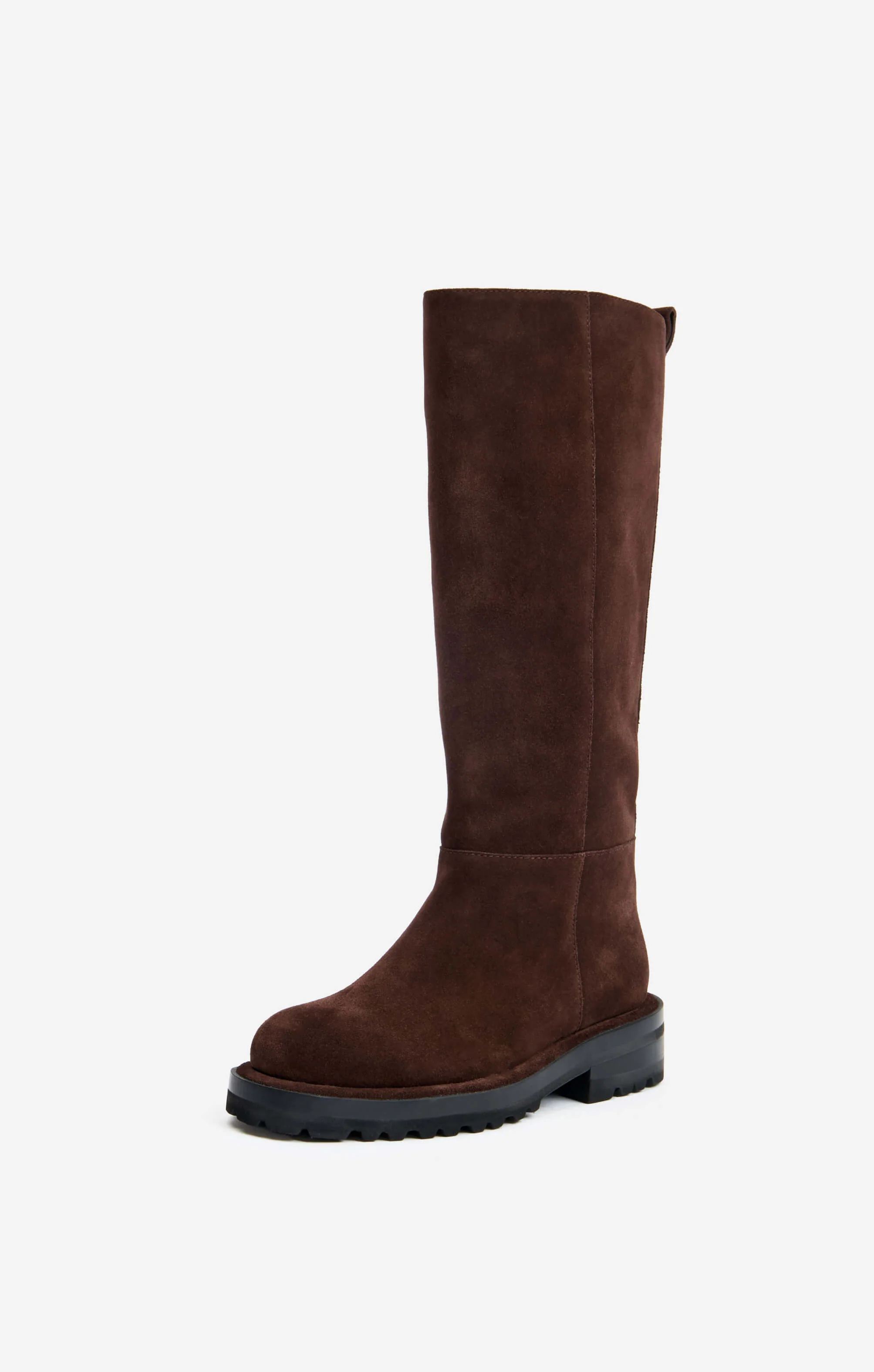 THE SILVIE BOOT - CHOC SUEDE - Image 3