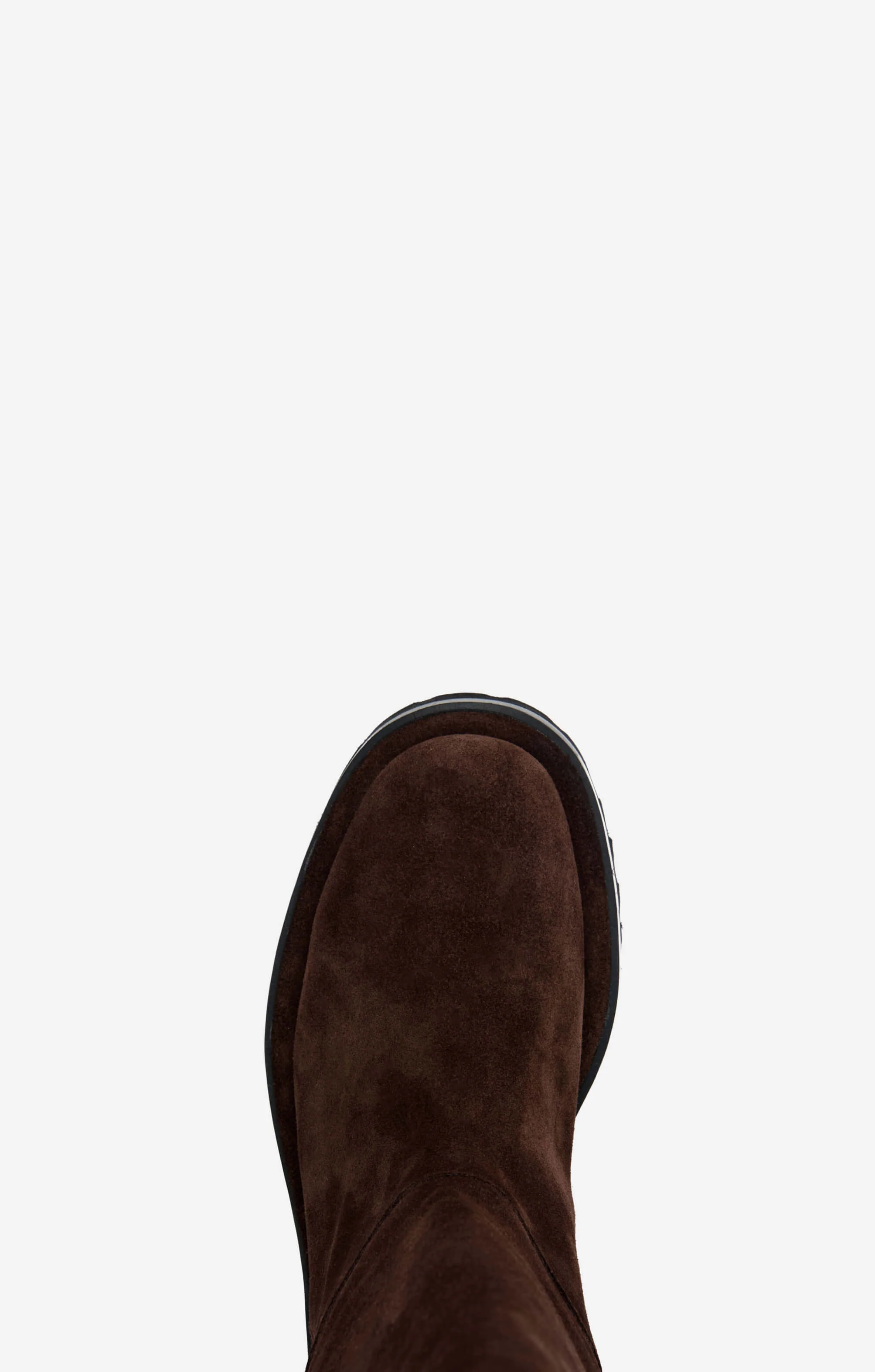 THE SILVIE BOOT - CHOC SUEDE - Image 4
